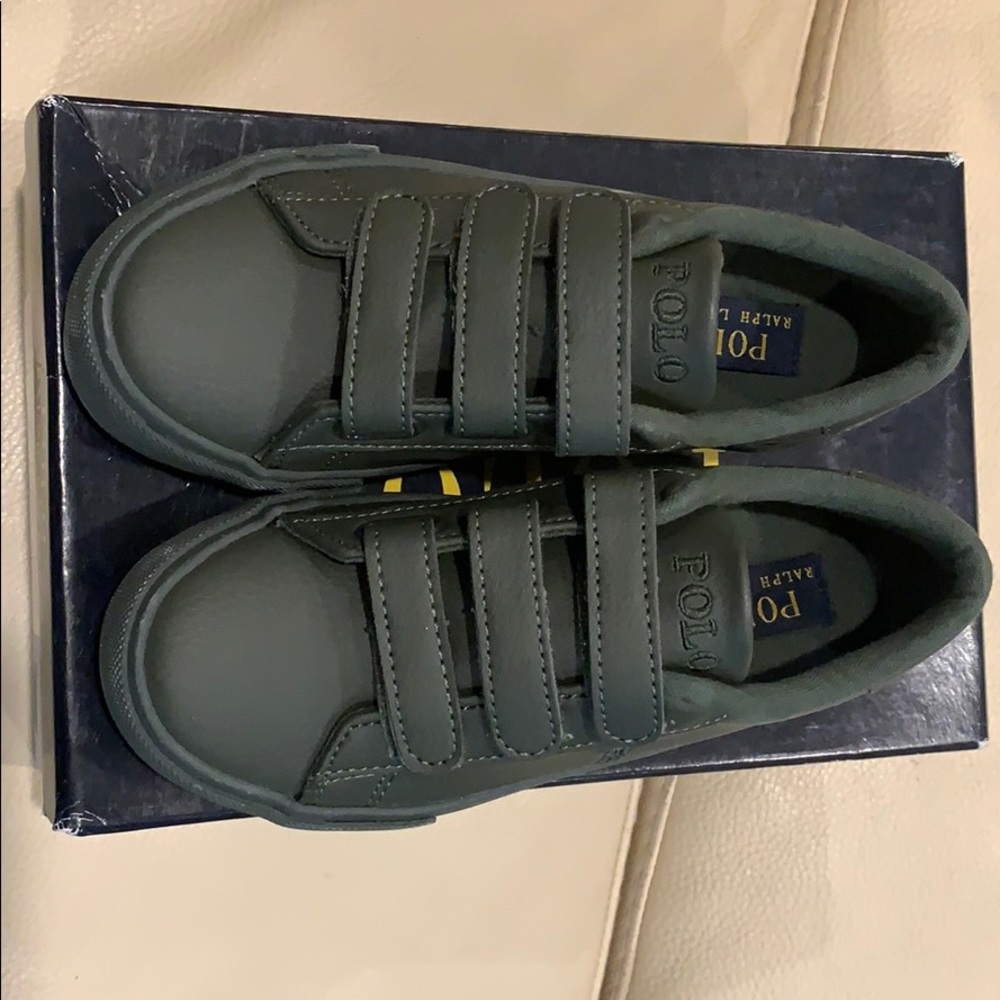 Little boys polo Ralph Lauren ez shoe